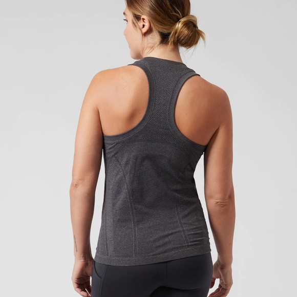 Athleta Momentum Heathered Tank size large NWT - Picture 6 of 6